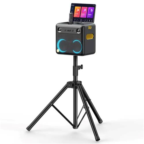 Ikarao Break X2 Altavoz Karaoke Recargable con Pantalla 10.1" 600W y 2 Micros