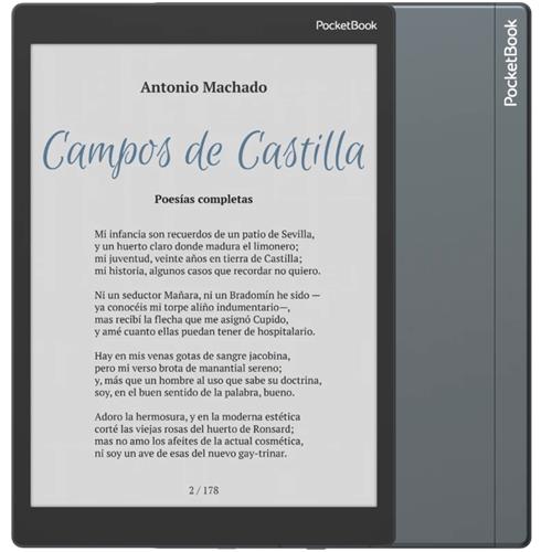 Pocketbook Color Note Pantalla 10.3" a Color, Lápiz Optico, Bluetooth Stormy Sea