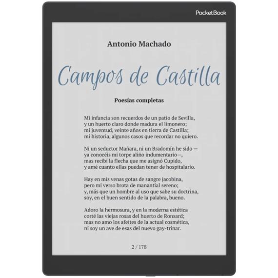 Pocketbook Color Note Pantalla 10.3" a Color, Lápiz Optico, Bluetooth Stormy Sea