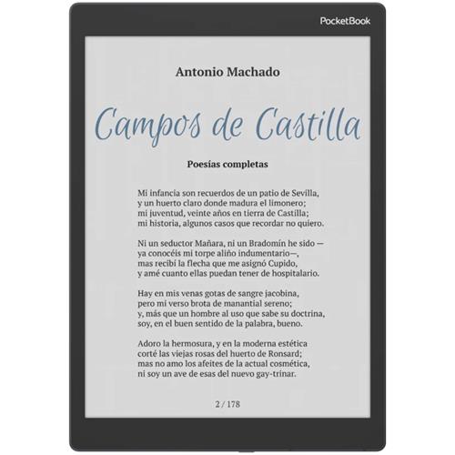 Pocketbook Color Note Pantalla 10.3" a Color, Lápiz Optico, Bluetooth Stormy Sea