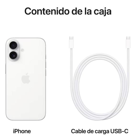 Apple Iphone 16 Plus 128GB White (MXVV3QL/A)