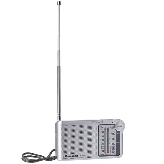 Panasonic RF-P150D Radio Portátil AM/FM Pilas Plata