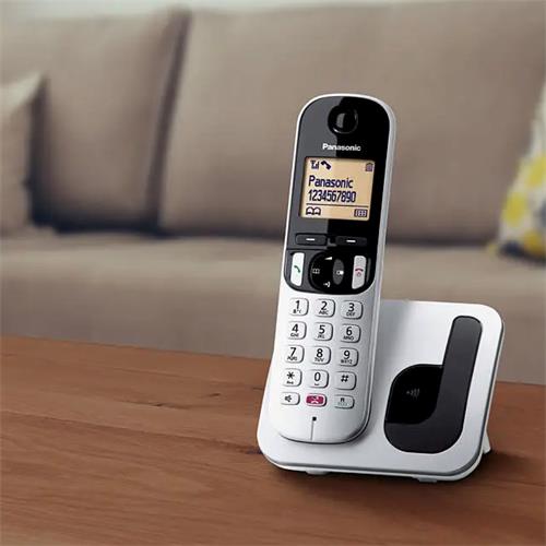 Panasonic KX-TGC212SPS Teléfono Duo Gris/Negro