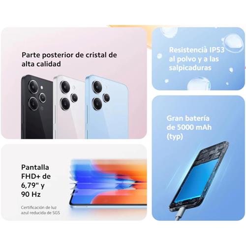 Xiaomi Redmi 12 NFC 6.8" 4GB 128GB 50Mpx Midnight Black