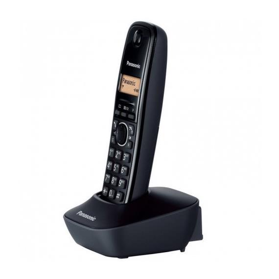 PANASONIC KX-TG1611SPH Teléfono Inalámbrico Dect Negro