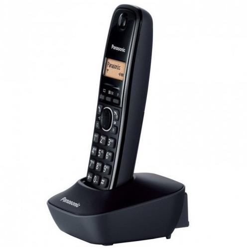 PANASONIC KX-TG1611SPH Teléfono Inalámbrico Dect Negro