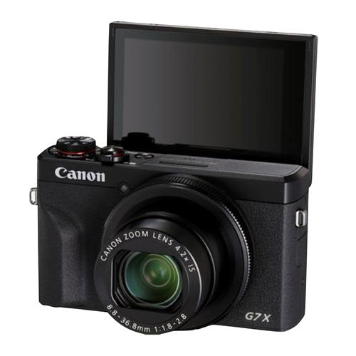 Canon Powershot G7X MARK III 4K WIFI CMOS negra