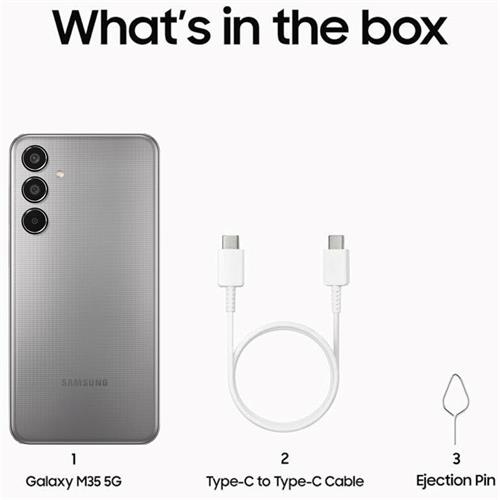 Samsung Galaxy M35 5G 6GB 128GB Gray (SM-M356)