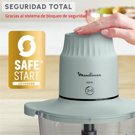 Moulinex DJ603110 Picadora Choopeo 3 in 1 500W