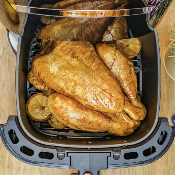 Moulinex EZ801D10 Freidora de Aire y Grill XXL 6.5L Inox