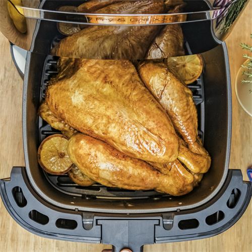Moulinex EZ801D10 Freidora de Aire y Grill XXL 6.5L Inox