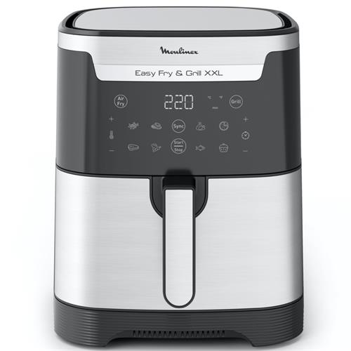 Moulinex EZ801D10 Freidora de Aire y Grill XXL 6.5L Inox