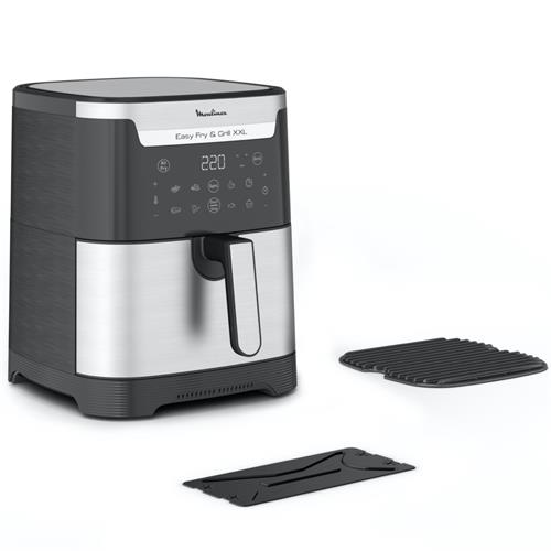 Moulinex EZ801D10 Freidora de Aire y Grill XXL 6.5L Inox