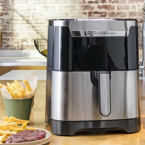 Moulinex EZ801D10 Freidora de Aire y Grill XXL 6.5L Inox