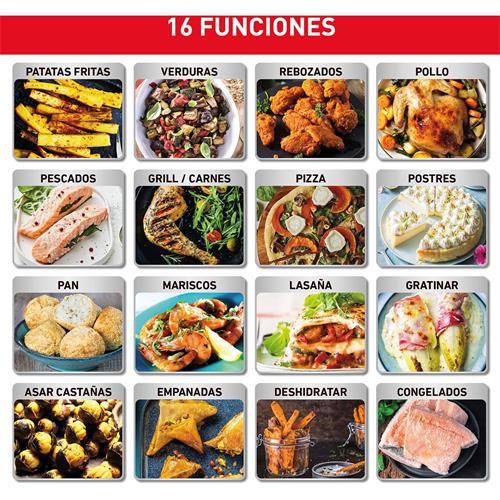 Moulinex EZ801D10 Freidora de Aire y Grill XXL 6.5L Inox
