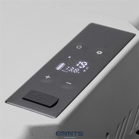 Emmits Nevera 30 Litros Compresor LG con Ruedas y Asa 12V-24V/220V