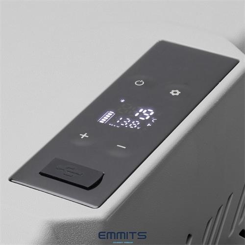 Emmits Nevera 30 Litros Compresor LG con Ruedas y Asa 12V-24V/220V