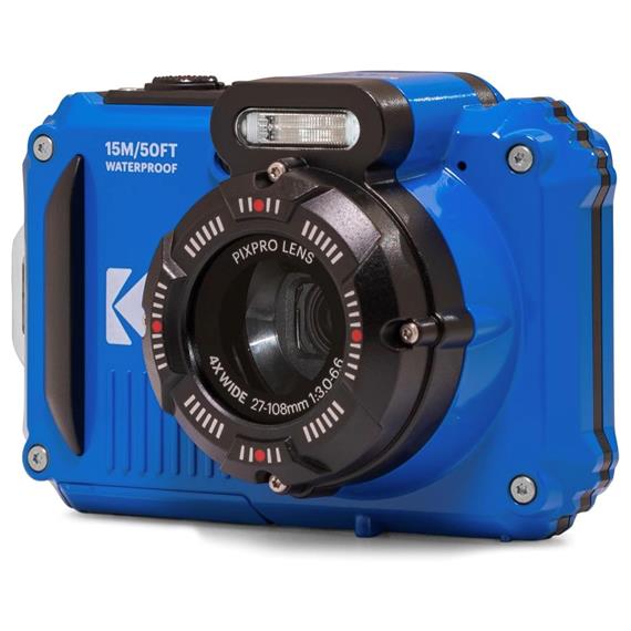 Kodak Pixpro WPZ2 Cámara 16Mp Sumergible 15 Metros Azul