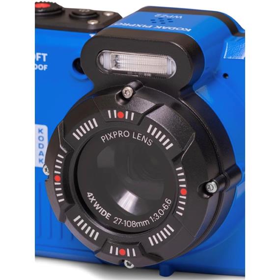 Kodak Pixpro WPZ2 Cámara 16Mp Sumergible 15 Metros Azul