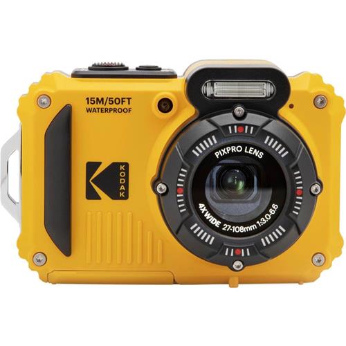 Kodak Pixpro WPZ2 Cámara 16Mp Sumergible 15 Metros Amarilla