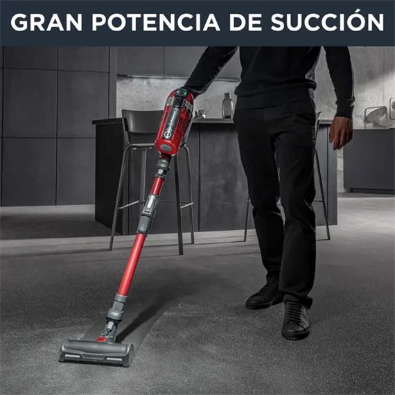 Rowenta RH9829WO Aspirador Escoba X- Force Flex Rojo