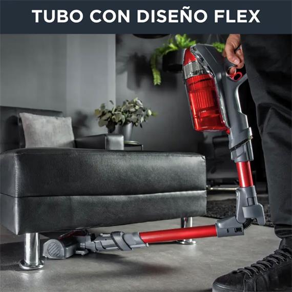 Rowenta RH9829WO Aspirador Escoba X- Force Flex Rojo