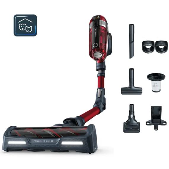 Rowenta RH9829WO Aspirador Escoba X- Force Flex Rojo