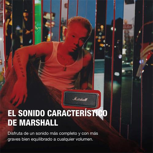 Marshall Emberton III Altavoz Bluetooth 76W Negro y Latón