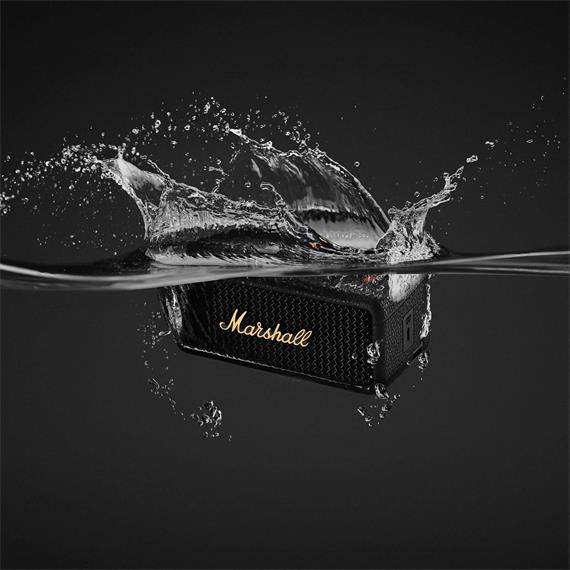 Marshall Emberton III Altavoz Bluetooth 76W Negro y Latón