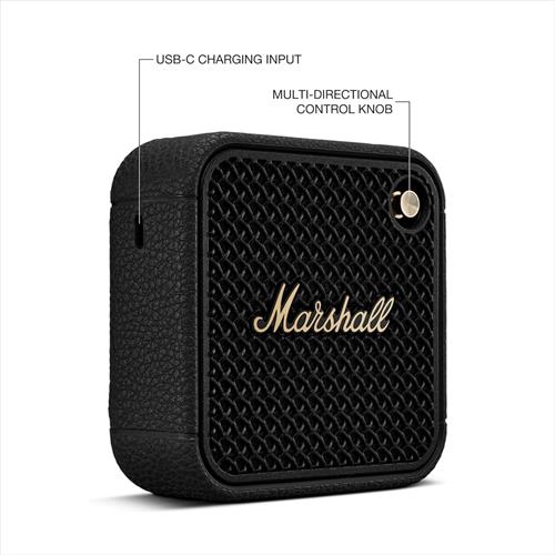Marshall Willen II Altavoz Bluetotoh Negro y Latón