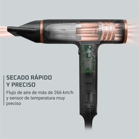 Rowenta HY8310F0 Secador Ultimate Nano 1700W Negro