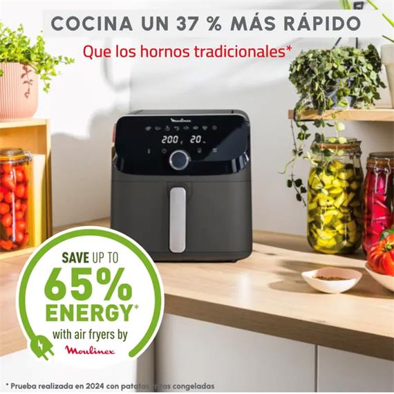 Moulinex EZ855HF0  Freidora de Aire 7.5 Litros 2.020W