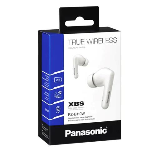 Panasonic RZ-B110WDE-W Auricular Bluetooth IPX4 26 Horas Blanco