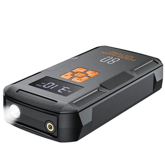 Hoco QS2 Land PowerBank 8.000 mAh con Arrancador e Inflador