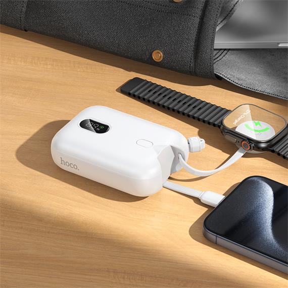 Hoco J130 PD20W PowerBank 10.000 mAh con Cable Apple Watch y USB-C