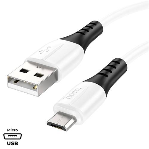 Hoco X82 Cable Micro Silicona White