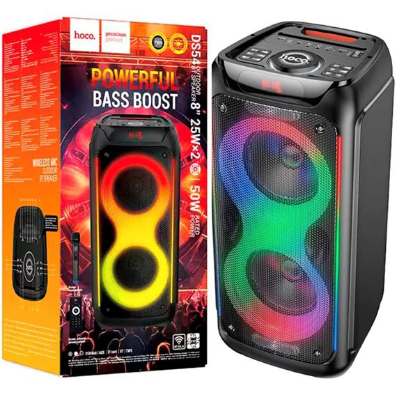 Hoco DS54 Altavoz Bluetooth Party con Luces Led y Micro Inalámbrico