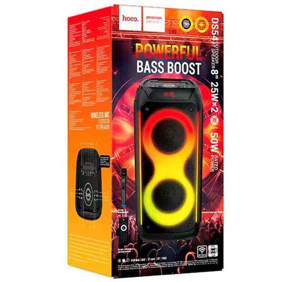 Hoco DS54 Altavoz Bluetooth Party con Luces Led y Micro Inalámbrico
