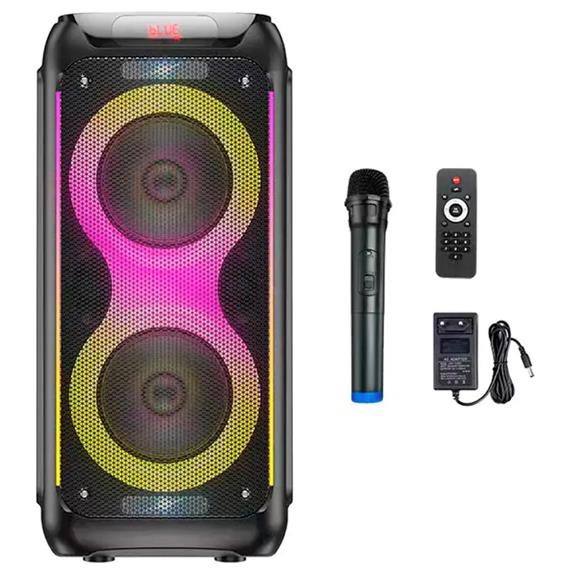 Hoco DS54 Altavoz Bluetooth Party con Luces Led y Micro Inalámbrico