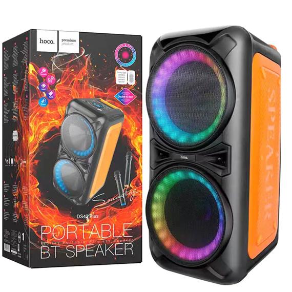 Hoco DS42 Altavoz Bluetooth Trolley con Luces Led y Micro Inalámbrico