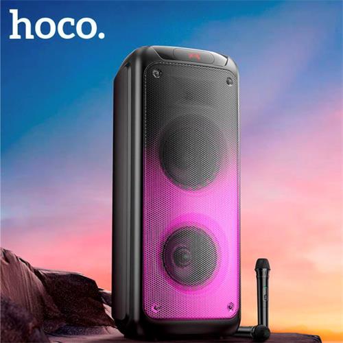 Hoco DS53 Altavoz Bluetooth Party con luces Full Led y 2 Micrófonos
