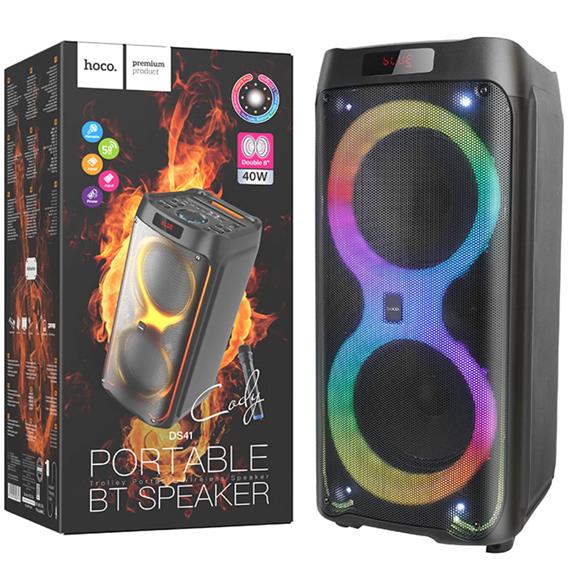 Hoco DS41 Altavoz Bluetooth Party con Luces Led y Micro Inalámbrico