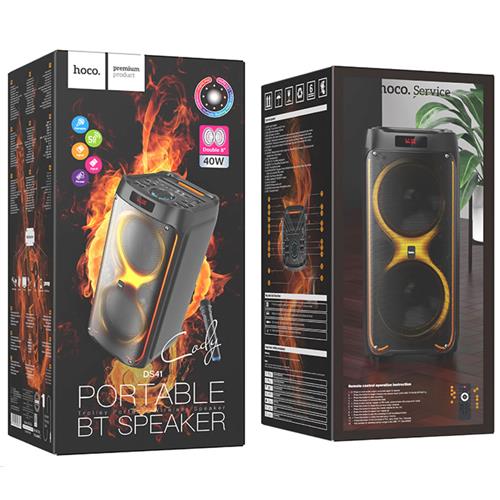 Hoco DS41 Altavoz Bluetooth Party con Luces Led y Micro Inalámbrico