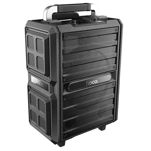 Hoco DS24 Altavoz Bluetooth Trolley con Luces LED y 2 Micros Inalámbricos