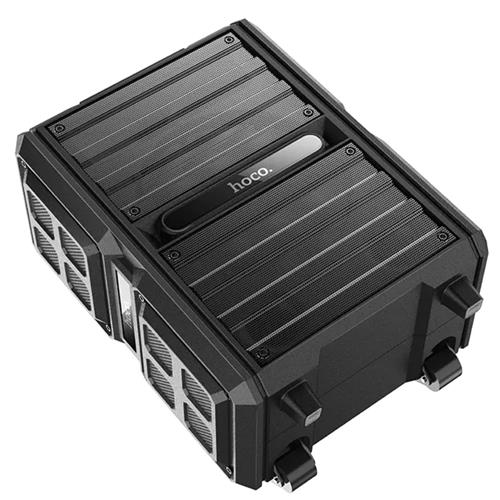 Hoco DS24 Altavoz Bluetooth Trolley con Luces LED y 2 Micros Inalámbricos
