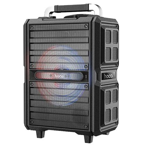 Hoco DS24 Altavoz Bluetooth Trolley con Luces LED y 2 Micros Inalámbricos