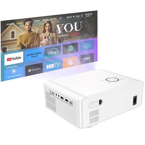 Hoco DT3 Proyector FullHD con Android Wifi 250 ANSI Lumen