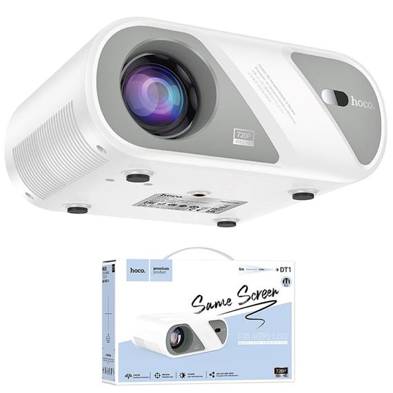 Hoco DT1 Proyector Wifi 720p 140 Ansi Lumen HDMI