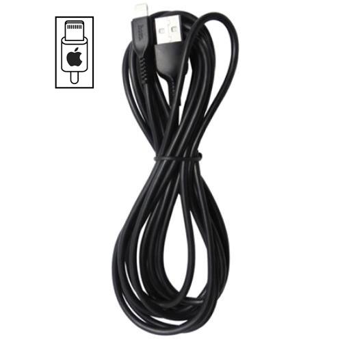 Cable USB a Lightning 2 metros Hoco X20 Flash Negro