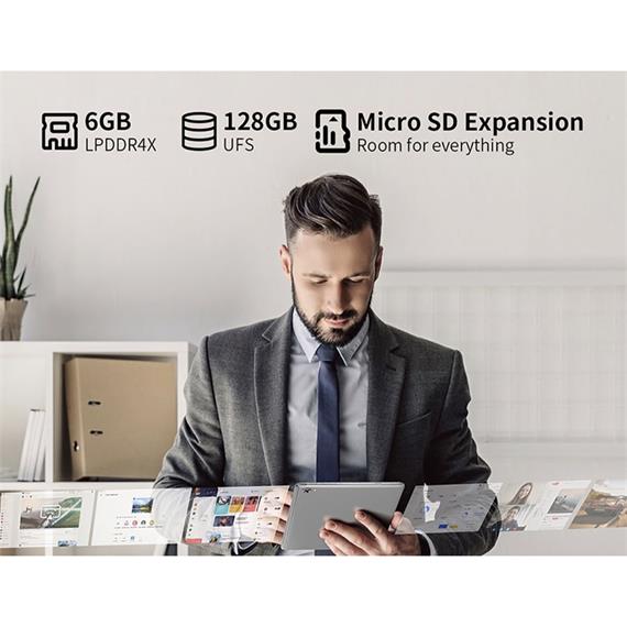 Hoco A8 Tablet 10.1" 6Gb 128Gb 4G LTE Plata